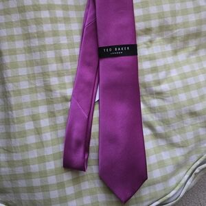 NWT Ted Baker London Silk Tie Lilac
